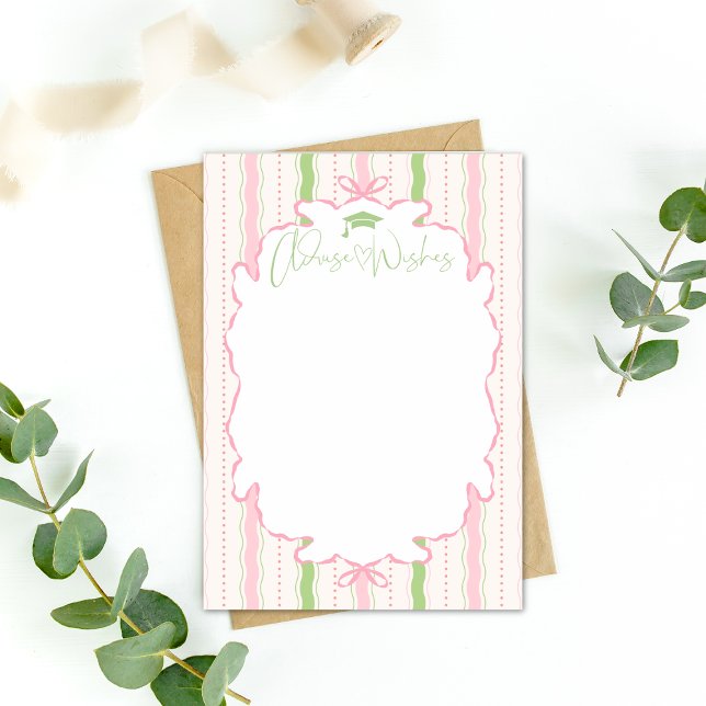 Retro Hand Drawn Grad Party 2026 Enclosure Cards (Creator Uploaded)