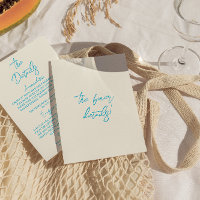 Retro Hand Written Whimsical Chic Wedding Details