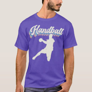 Retro Handball Player Handballer Sports Goalkeeper T-Shirt