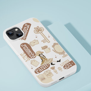 Retro Handdrawn cottagecore Collage Phone Case