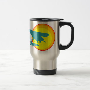 retro hang glider travel mug