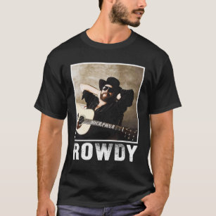 Retro Hank Jr Williams Love Rowdy Gifts For Men Wo T-Shirt