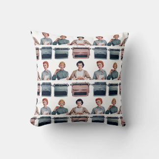 Retro Happy Administrative Professionals Day  Cushion