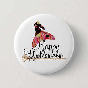 Retro Happy Halloween 6 Cm Round Badge