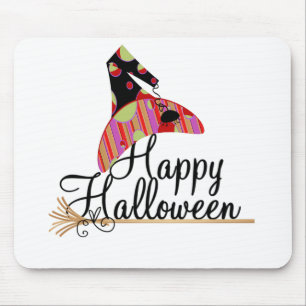 Retro Happy Halloween Mouse Mat