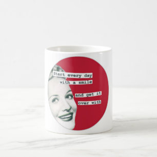 Retro Happy Housewife SMILE Mug