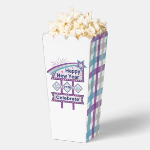 Retro Happy New Year Sign – Celebrate Marquee Favour Box