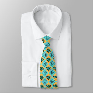 Retro Harlequin Globe Trotter Tie