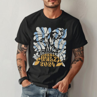 Retro Harris and Walz 2024 Sunshine  T-Shirt