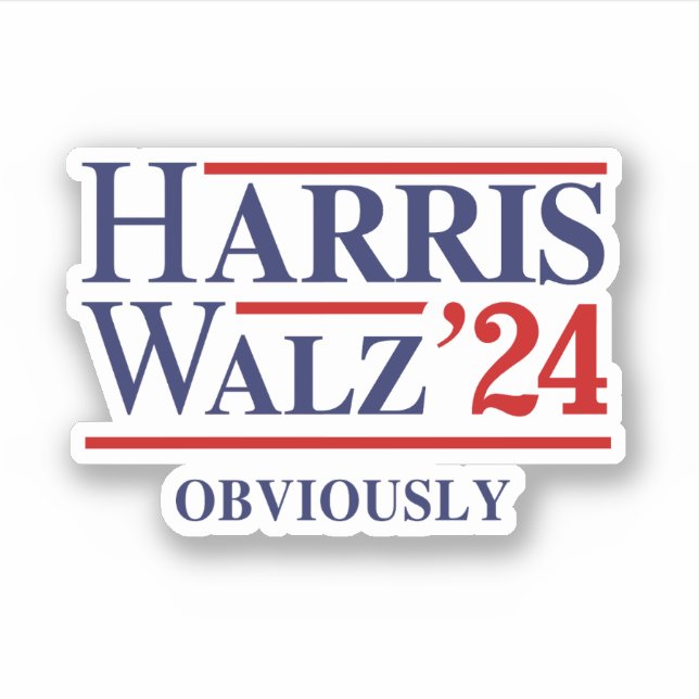 Retro Harris Walz '24 - Obviously (Front)