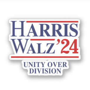 Retro Harris Walz '24 - Unity over Division