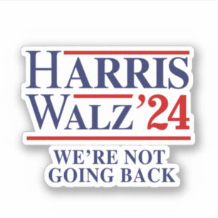 Retro Harris Walz '24 - We're not going back