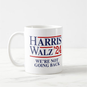 Retro Harris Walz '24 - We're not going back Coffee Mug