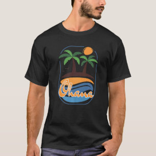 Retro Hawaii Ohana Tropical Hawaiian for Men and W T-Shirt