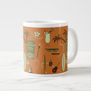 Retro Hawaiian Coffee Mug - Vintage Hawaii Cup