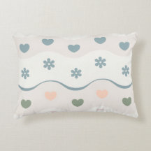 Retro Heart Meadow Stripe