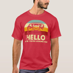 Retro Hello Telephone T-Shirt