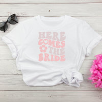 Retro Here Comes The Bride Bachelorette Party