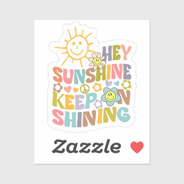 Retro Hey Sunshine, Keep on Shining  (Sheet)