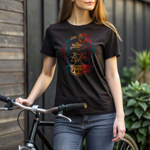 Retro Hiawatha Bike Trail T-Shirt