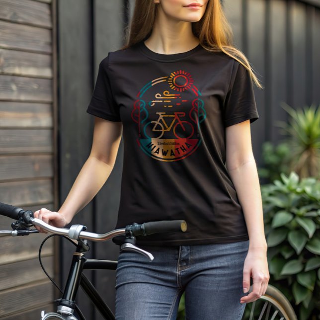 Retro Hiawatha Bike Trail T-Shirt (Creator Uploaded)