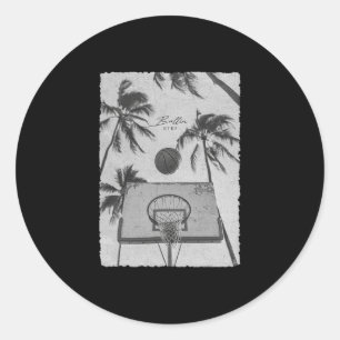 Retro Hip Hop Y2k Vintage Edgy Urn Streetwear Sket Classic Round Sticker