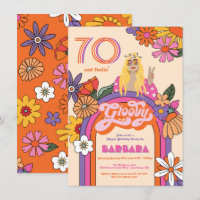 Retro Hippie Girl 70's 60's Groovy Birthday Party