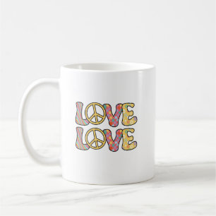 Retro Hippie love Coffee Mug