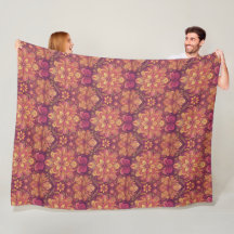 Retro Hippie: Pink Road Trip Blanket
