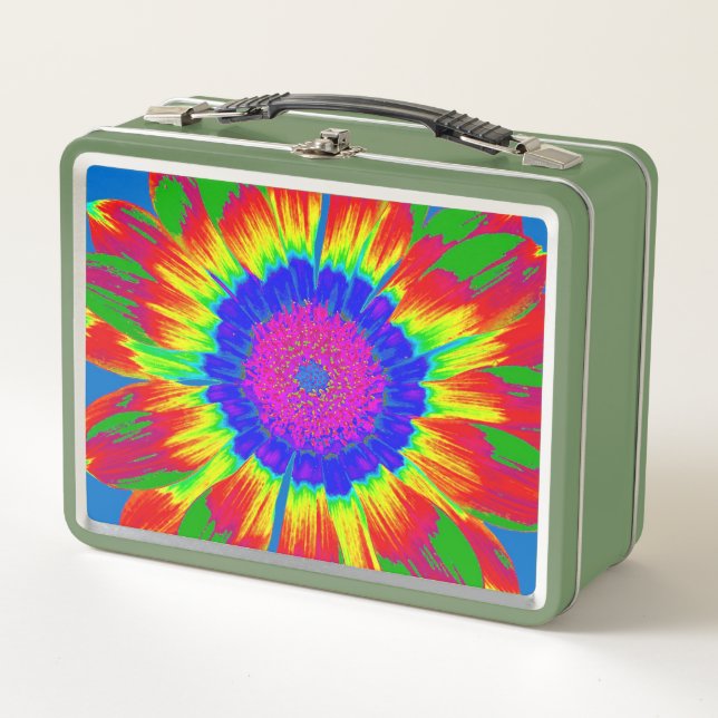 RETRO HIPPIE TIE DYE LUNCHBOX (Front)