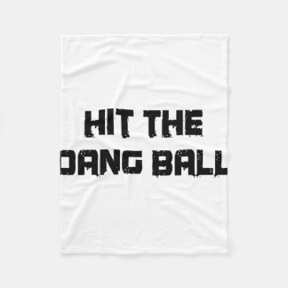 Retro Hit The Dang Byll -  Fleece Blanket