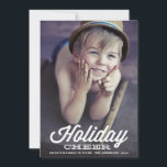 RETRO HOLIDAY CHEER | HOLIDAY PHOTO CARD<br><div class="desc">Other colours available in our shop!</div>