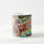 Retro Hollywood Florida Coffee Mug<br><div class="desc">A retro postcard for Hollywood,  Florida repurposed!</div>
