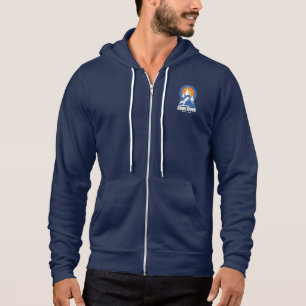 Retro Homewood Mountain Ski White Fox T-Shirt Hoodie