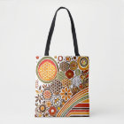Retro Honeycomb Tote Bag | Bee Design