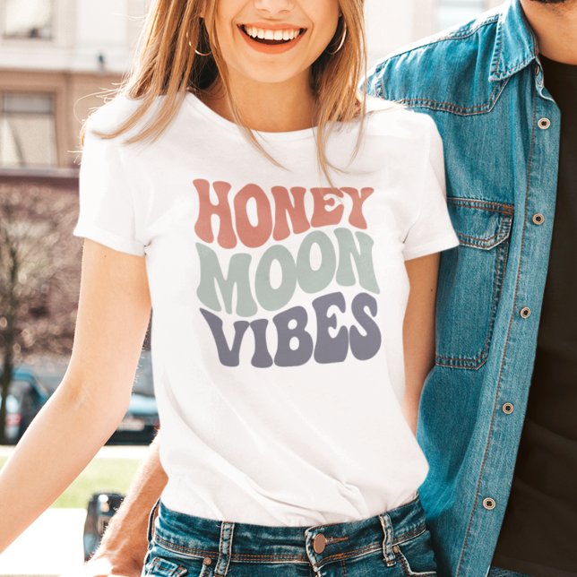 Retro Honeymoon Vibes T-Shirt (Creator Uploaded)