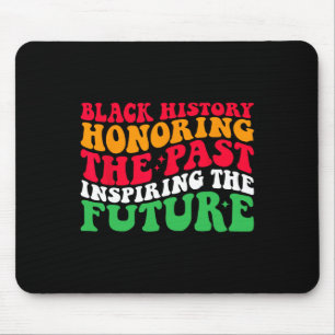 Retro Honouring Past Inspiring Future Men Women Bl Mouse Mat