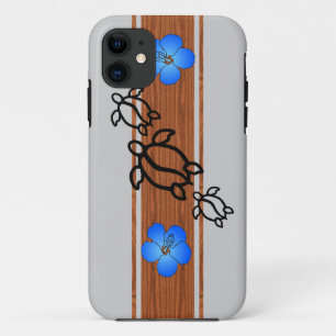 Retro Honu Surfboard iPhone 11 Case
