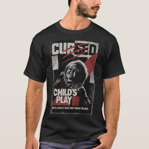 Retro Horror Doll Slasher Poster T-Shirt