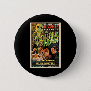Retro Horror Movie S Monsters Halloween  6 Cm Round Badge