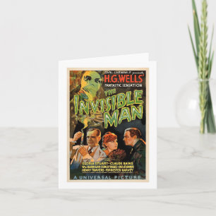 Retro Horror Movie S Monsters Halloween Card