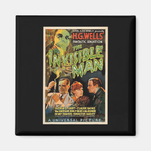 Retro Horror Movie S Monsters Halloween  Magnet