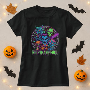 Retro Horror Nightmare Gift for Monster Fans T-Shirt