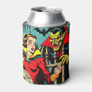 Retro Horror Vampire Comics Can Cooler