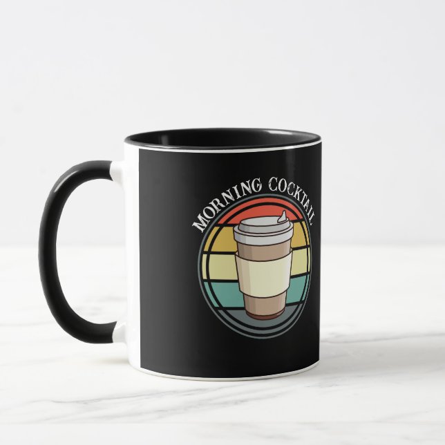 Retro Hot Drink to Go  Mug (Left)