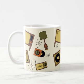 Retro household designs coffee mug
