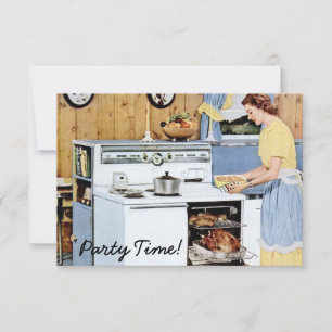 Retro Housewarming Party V2 Invitation