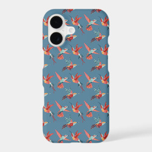 Retro Hummingbird Pattern