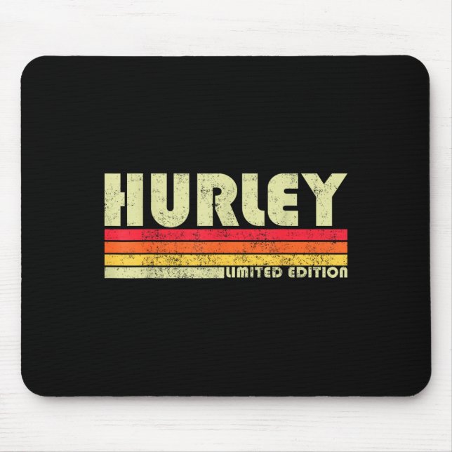 Retro Hurley Home State Cool 70s 80s Style Sunset  Mouse Mat (Front)