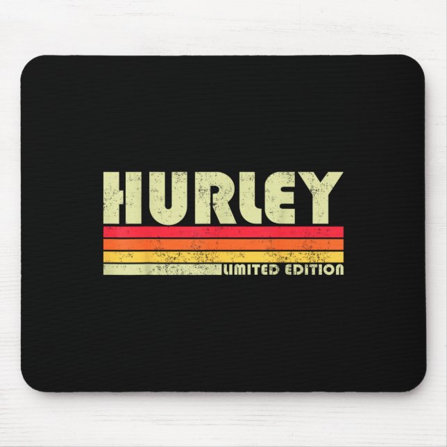 Retro Hurley Home State Cool 70s 80s Style Sunset  Mouse Mat (Front)